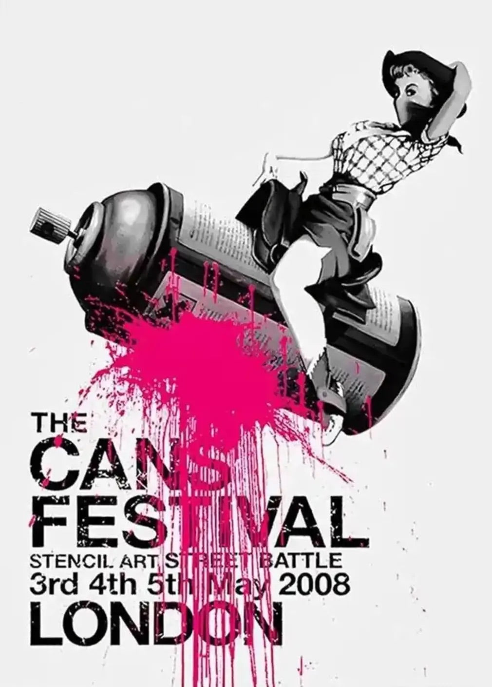 Banksy Cans Festival 2026 Exhibition Poster A Visual Milestone