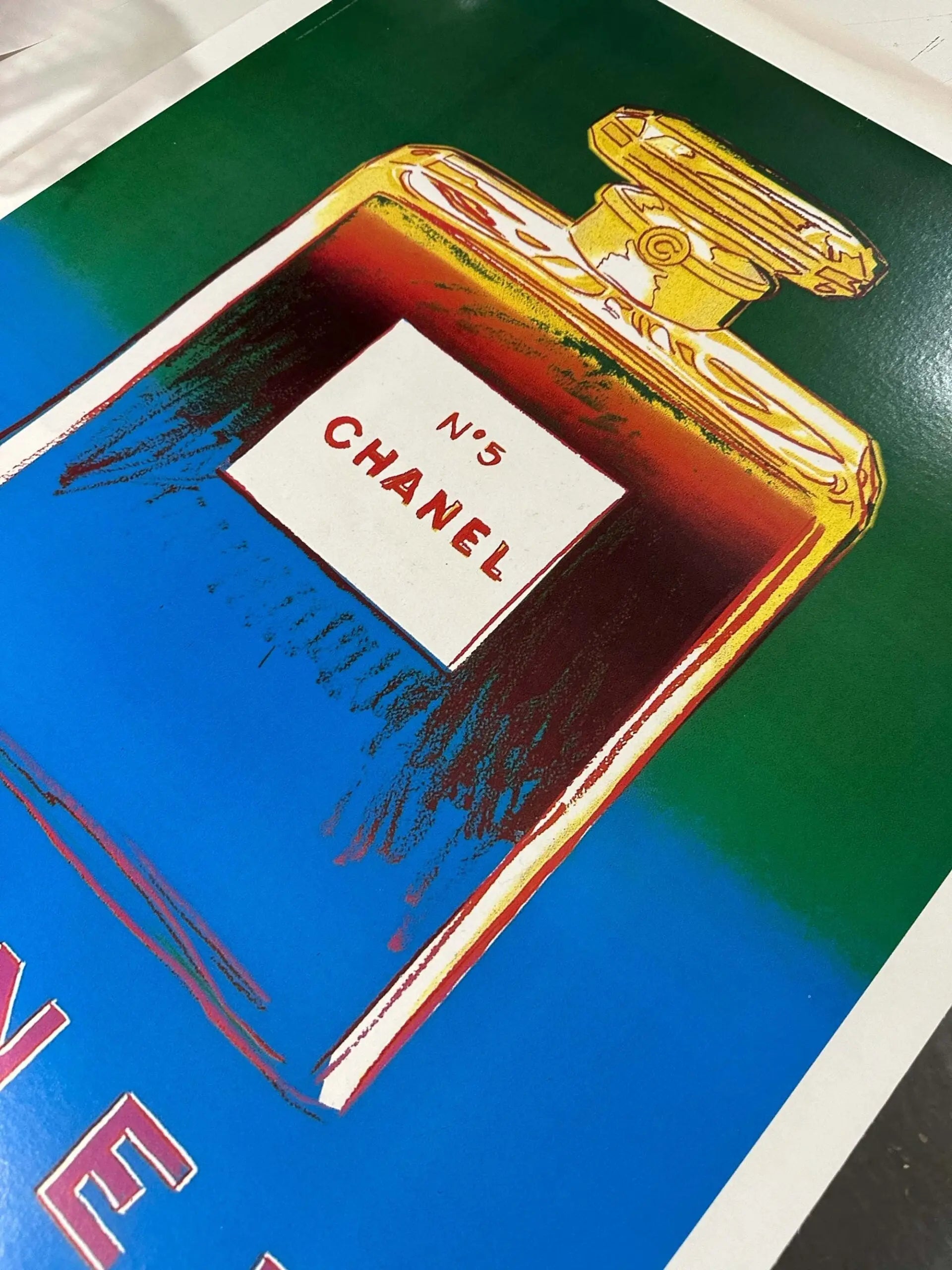 https://www.posterfrance.com/wp-content/uploads/2018/05/3048-Original-Authentic-Andy-Warhol-Chanel-N5-Perfume-Green-Blue-22-x-29-inches-scaled.jpg