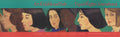 Alex Katz 1972 Equal Rights Amendment original exhibition lithograph poster featuring bold graphic artwork and vibrant colors.