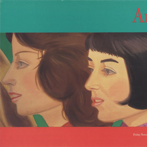 Alex Katz 1972 Equal Rights Amendment original lithograph poster featuring bold artwork and text from the exhibition.
