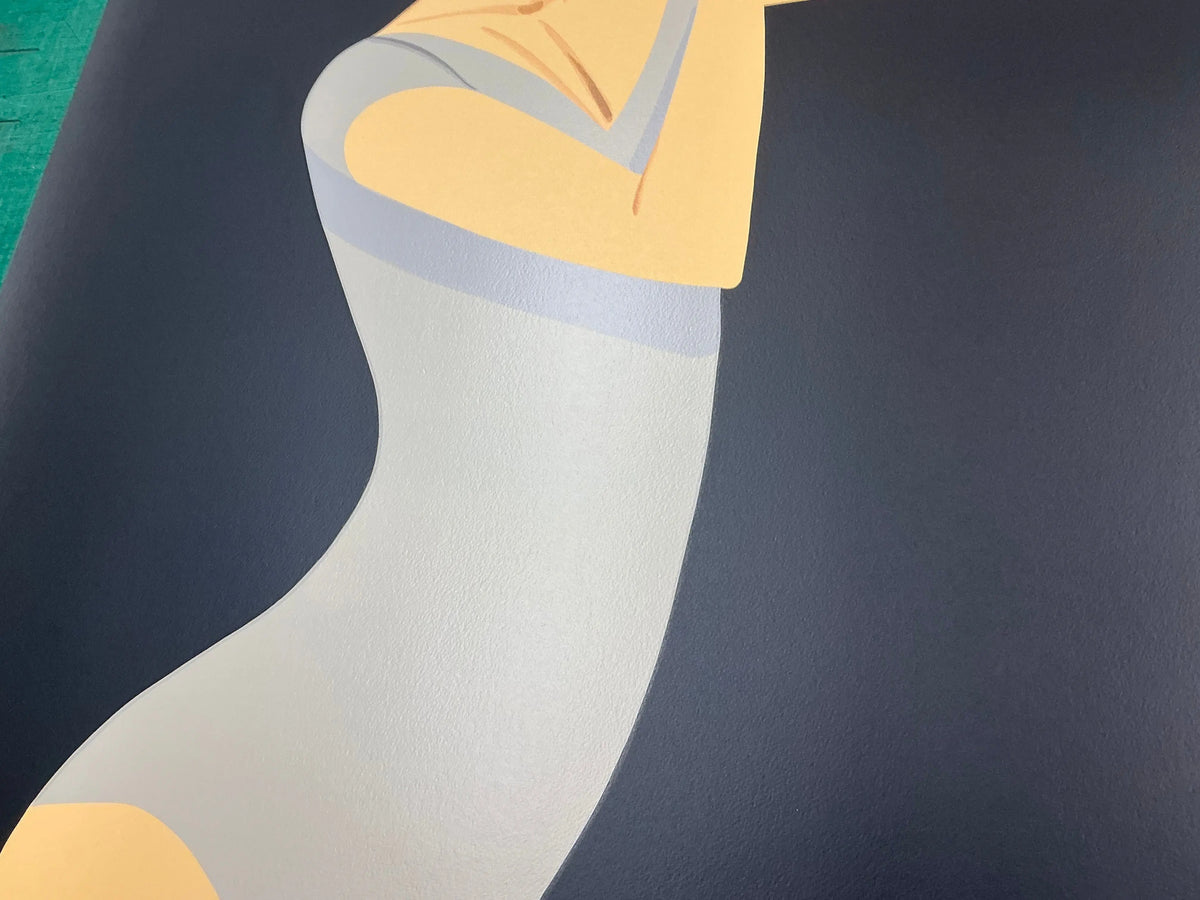 Original Alex Katz Sarah American Dance Festival 2011 large serigraph poster featuring bold, colorful abstract dance imagery.