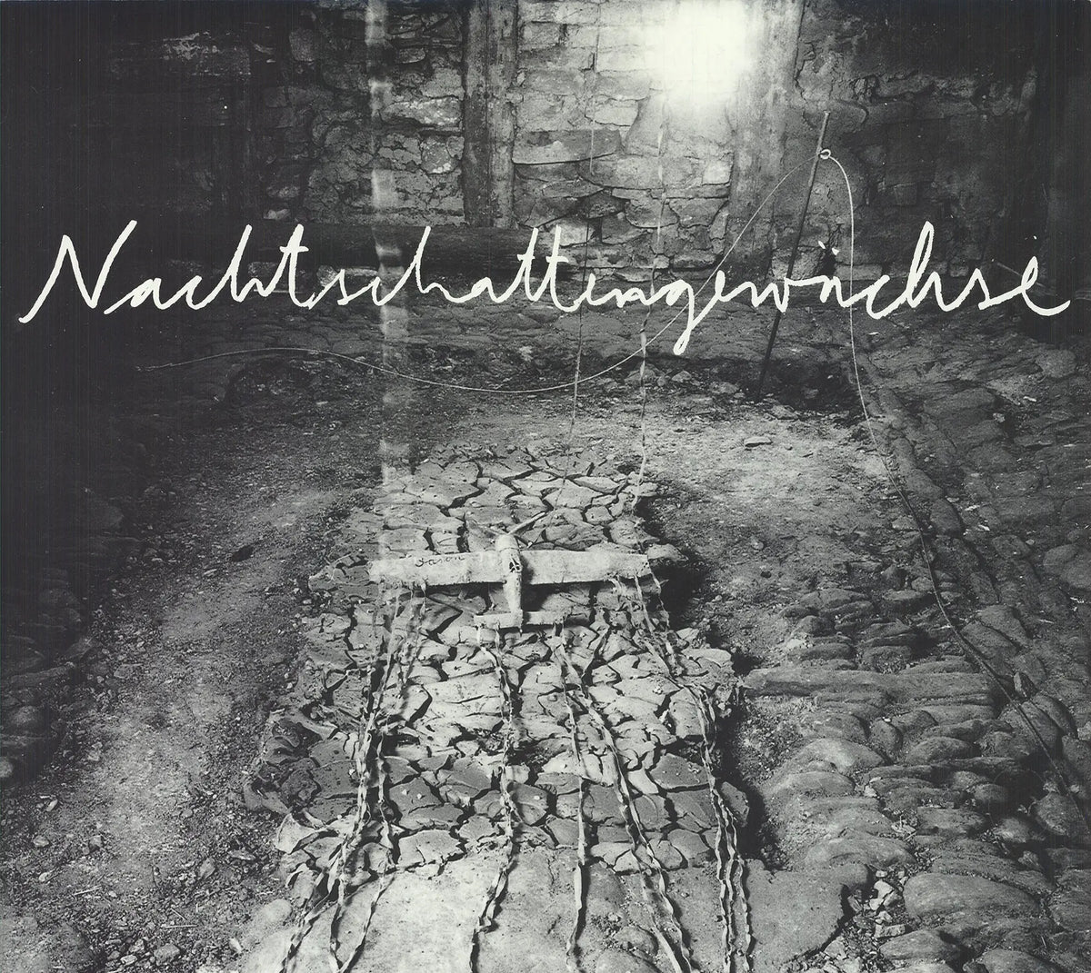 Original Anselm Kiefer lithograph poster from 1991, displayed at Yvon Lambert Gallery, featuring abstract artwork by the artist.