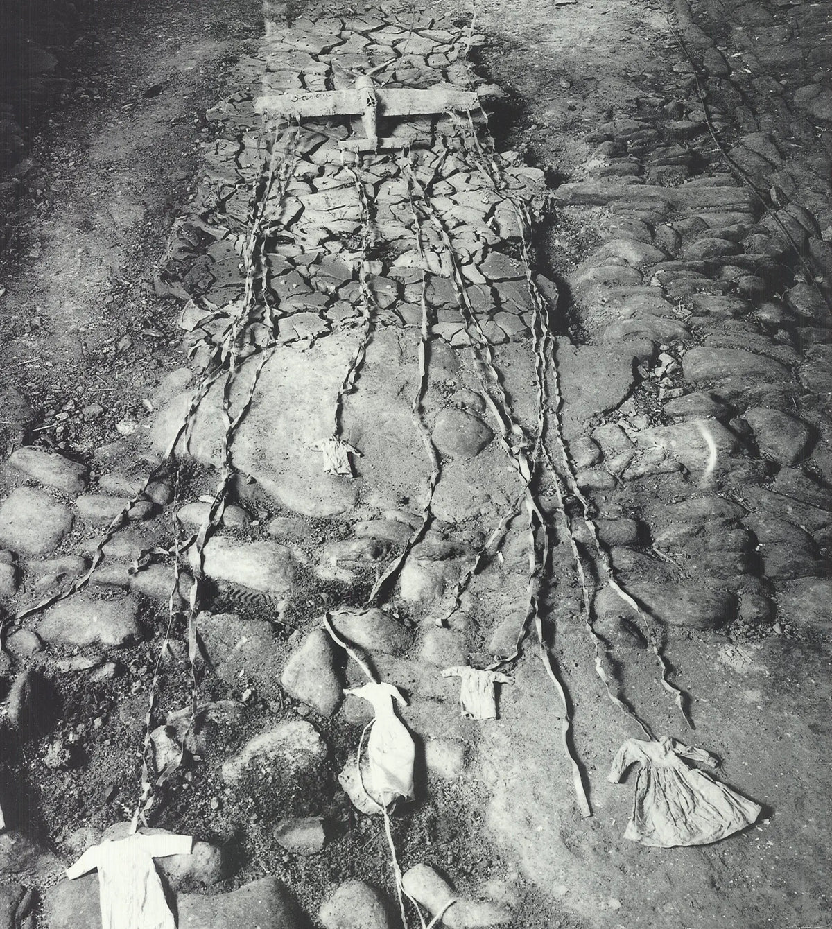 Original Anselm Kiefer lithograph poster from 1991, showcasing abstract artwork by the renowned artist at Yvon Lambert Gallery.