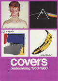 Vintage-style album cover lithograph poster featuring 1950s to 1980s music album art, created by an unknown artist.