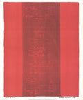 Barnett Newman Canto XV 1998 abstract offset lithograph art print showing bold colors and geometric shapes.