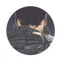 Dwight Baird Bearing Down hand-signed baseball lithograph art print featuring detailed baseball artwork with signature.