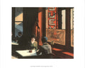 Edward Hopper Chop Suey 1996 offset lithograph fine art print showing a scene from Hopper's artwork featuring a restaurant interior.