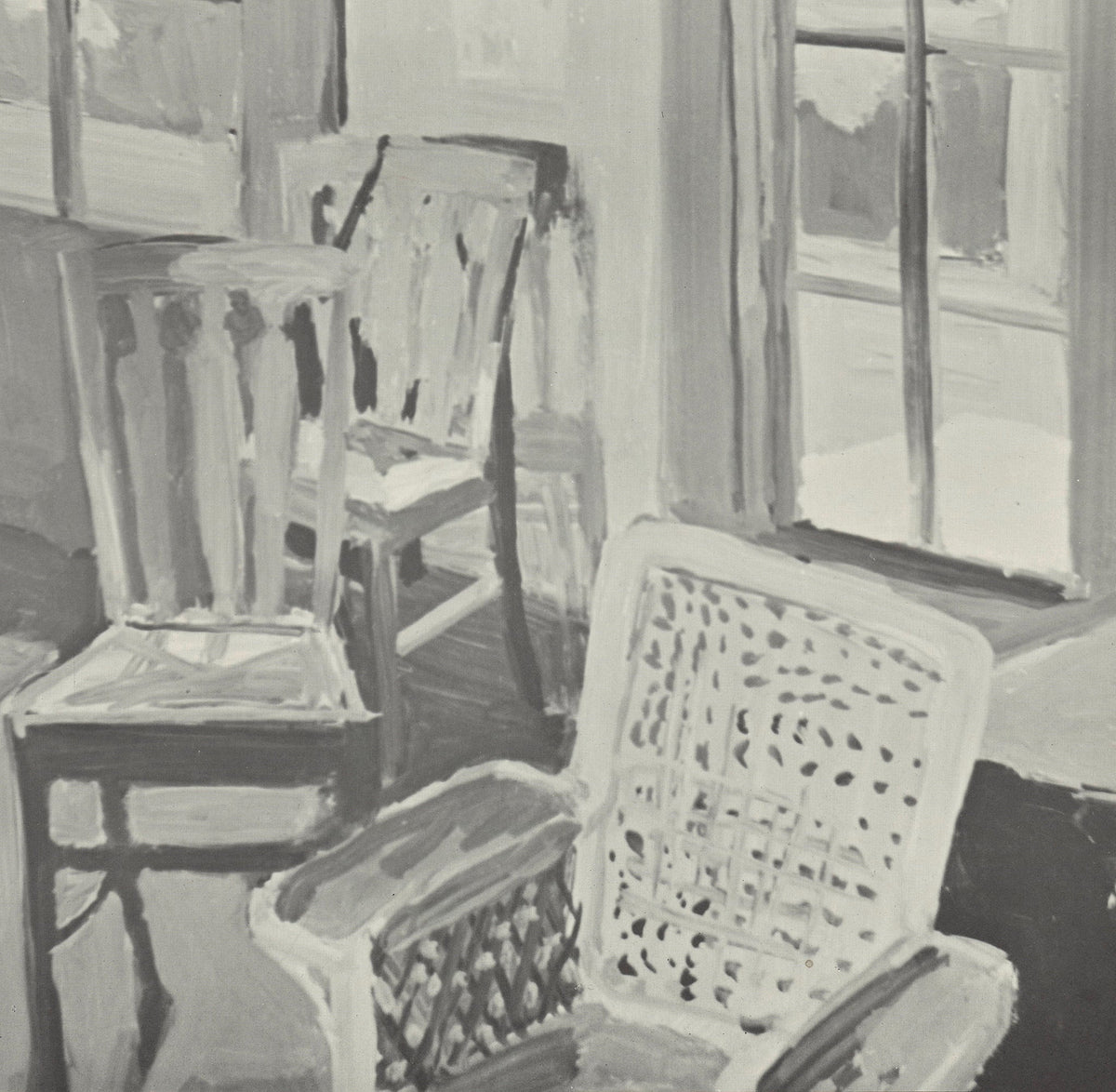 Vintage 1970 exhibition poster featuring Fairfield Porter and Tibor de Nagy