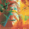 Gerhard Richter Merlin 1991 large square offset lithograph art poster featuring abstract, colorful artwork by the renowned artist.
