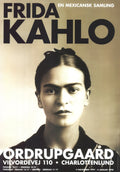 Guillermo Kahlo Frida Kahlo 1932 portrait offset lithograph art poster showing her vibrant facial expression and artistic style.