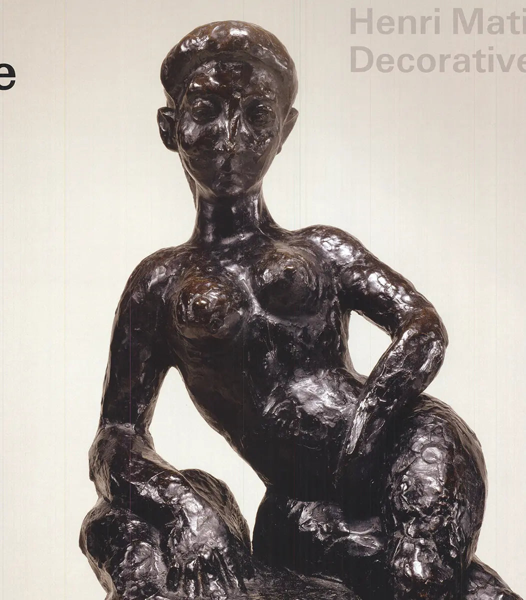 Henri Matisse decorative figure art poster print from 2003 exhibition, offset print featuring vibrant colors and artistic design.