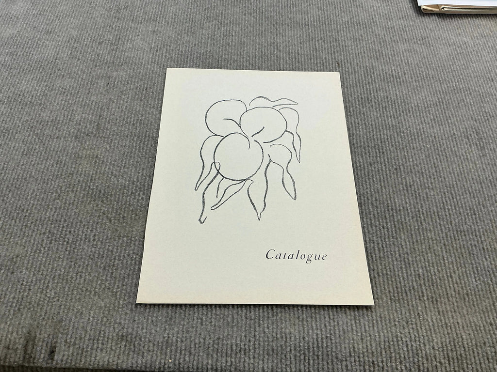 Henri Matisse Fruits 1964 limited edition lithograph showing colorful fruit illustrations in a classic art print style.