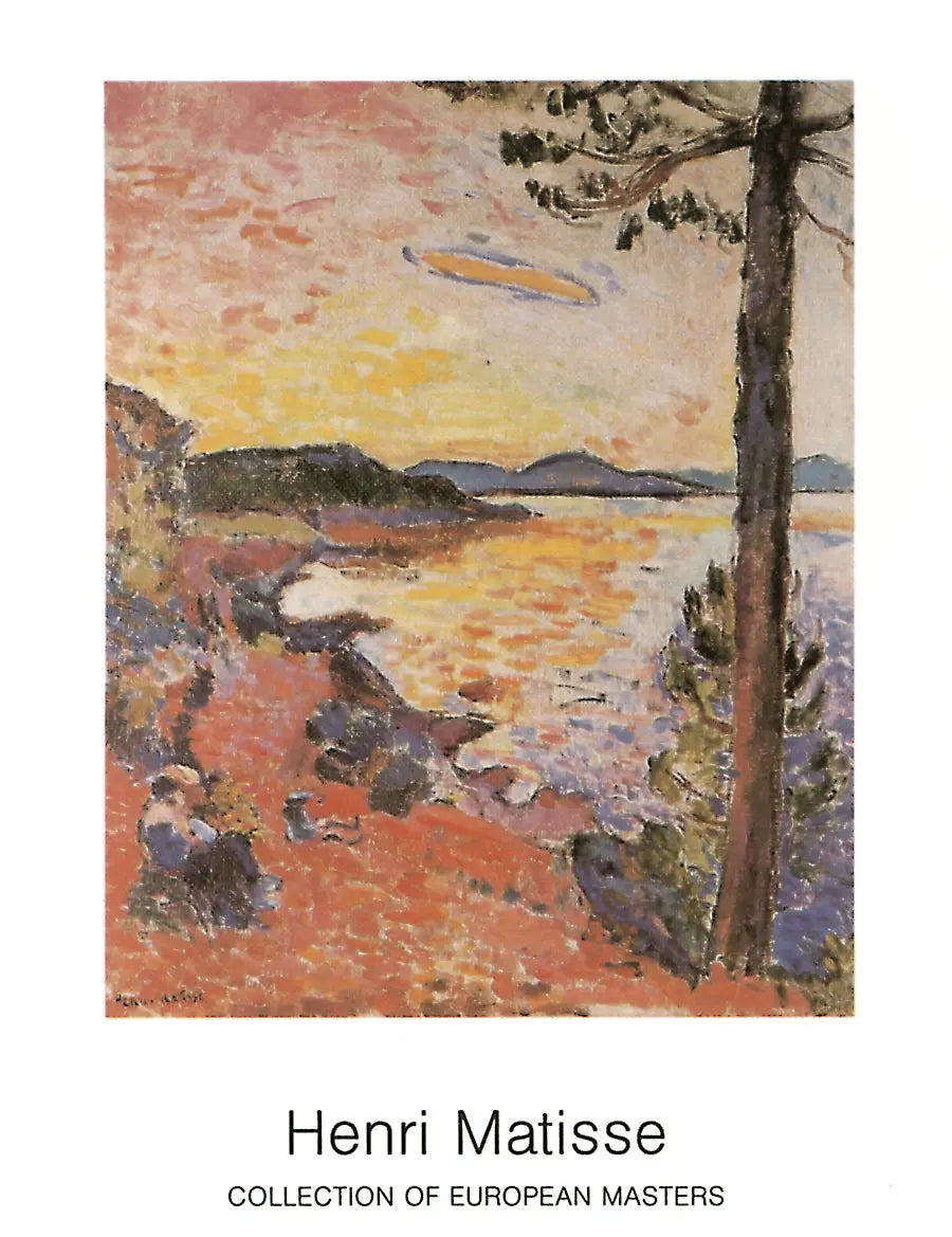 Henri Matisse Le Gouter 1999 exhibition poster offset lithograph, showcasing vibrant abstract artwork by the renowned artist.