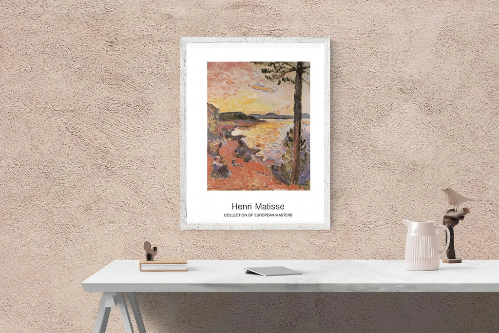 Henri Matisse Le Gouter 1999 exhibition poster offset lithograph featuring vibrant, abstract artwork by the renowned artist.