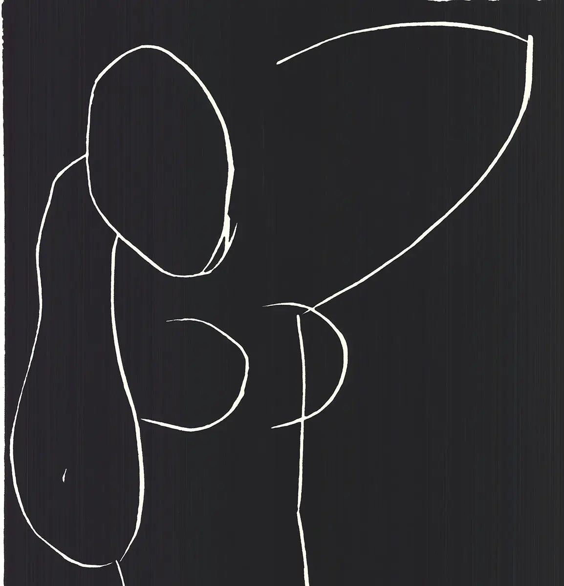Large Henri Matisse Nu Assis I 1989 serigraph art poster featuring a seated female figure in vibrant colors.
