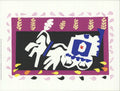 Henri Matisse Pierrot's Funeral jazz serigraph art print showcasing vibrant colors and expressive figures from the portfolio.