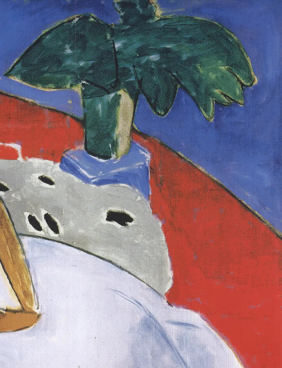 Henri Matisse Reclining Nude in White Dress art poster, showcasing vibrant colors and fluid lines from the 1997 artwork.
