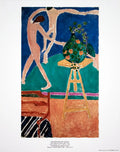 Original Henri Matisse lithograph poster featuring Nasturtiums and Dance from 1987, showcasing vibrant floral and dance motifs.