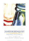 James Rosenquist Hey Let's Go for a Ride 1992 pop art lithograph, colorful abstract artwork by the artist.