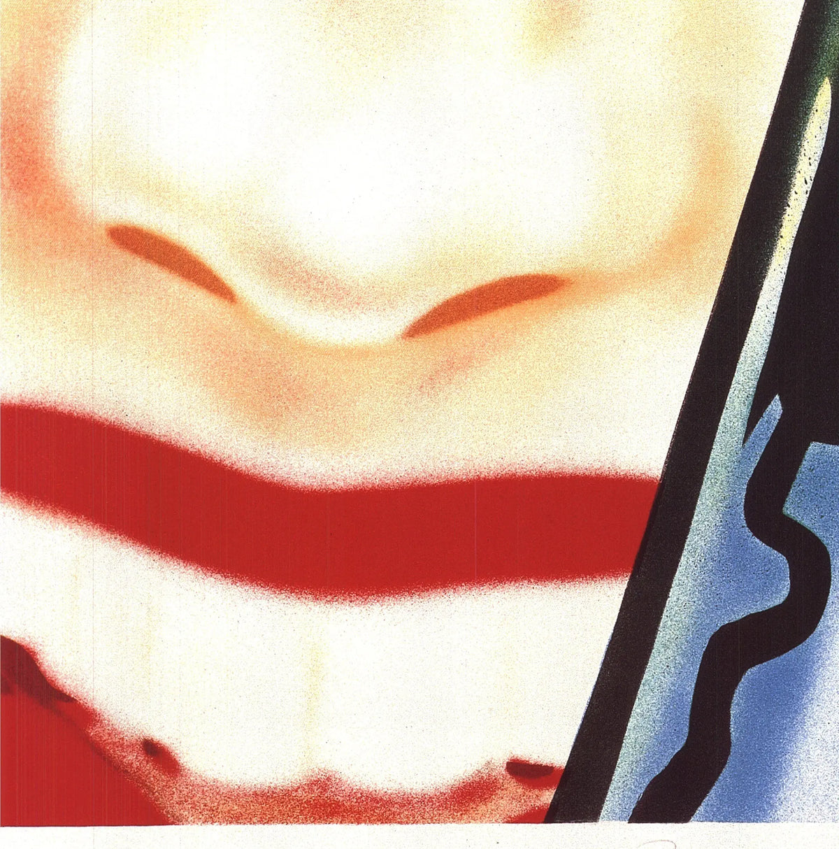 James Rosenquist Hey Let's Go for a Ride 1992 pop art lithograph featuring bold colors and abstract imagery.