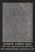 Jasper Johns Within 2007 offset lithograph poster for Metropolitan Museum exhibition featuring abstract artwork.