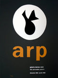 Limited edition Jean Arp serigraph poster from Galerie Denise Rene, 1962, featuring abstract modern art in vibrant colors.