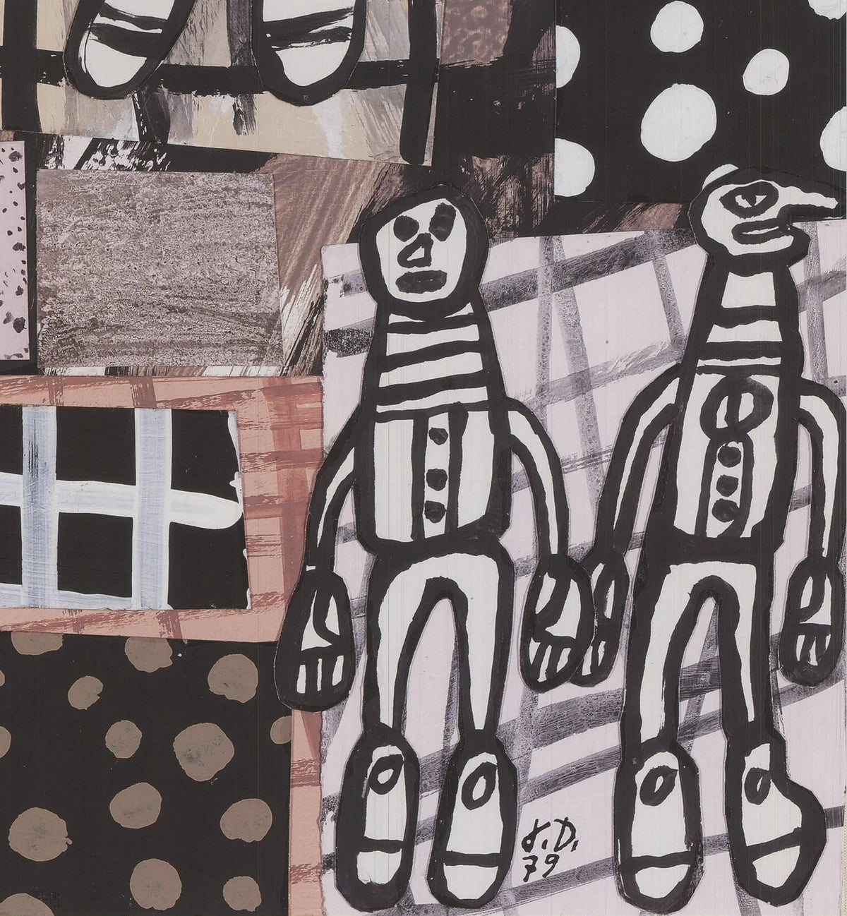 Limited edition Jean Dubuffet Sequence XXX 2012 offset lithograph poster showcasing abstract art and vibrant colors.