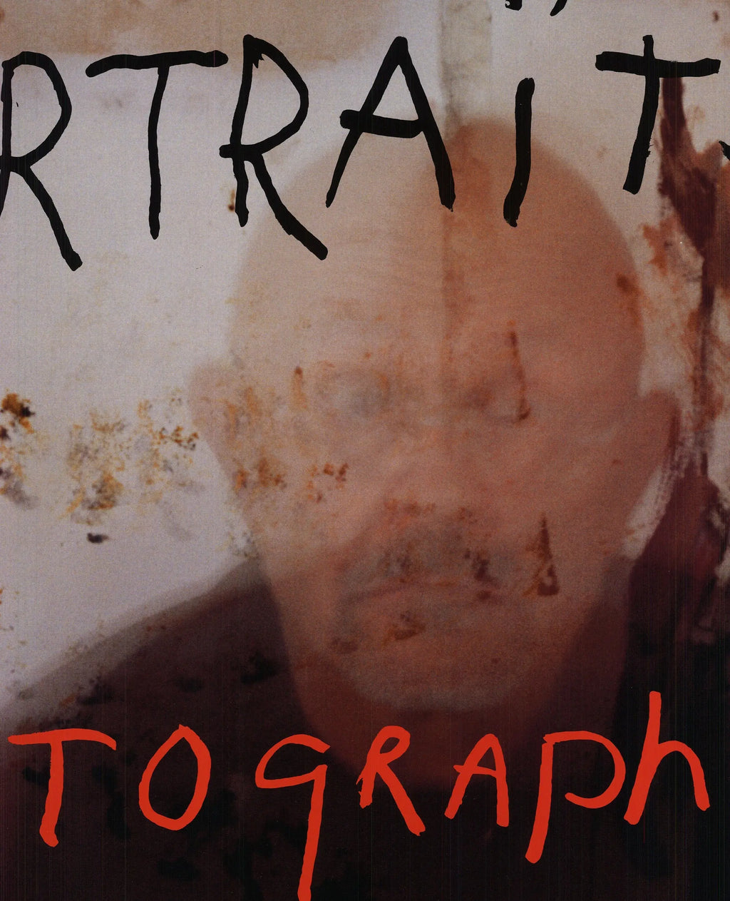 Jim Dine signed poster for Disappearing before Gehard and Susanne exhibition, featuring artwork and signature on paper.