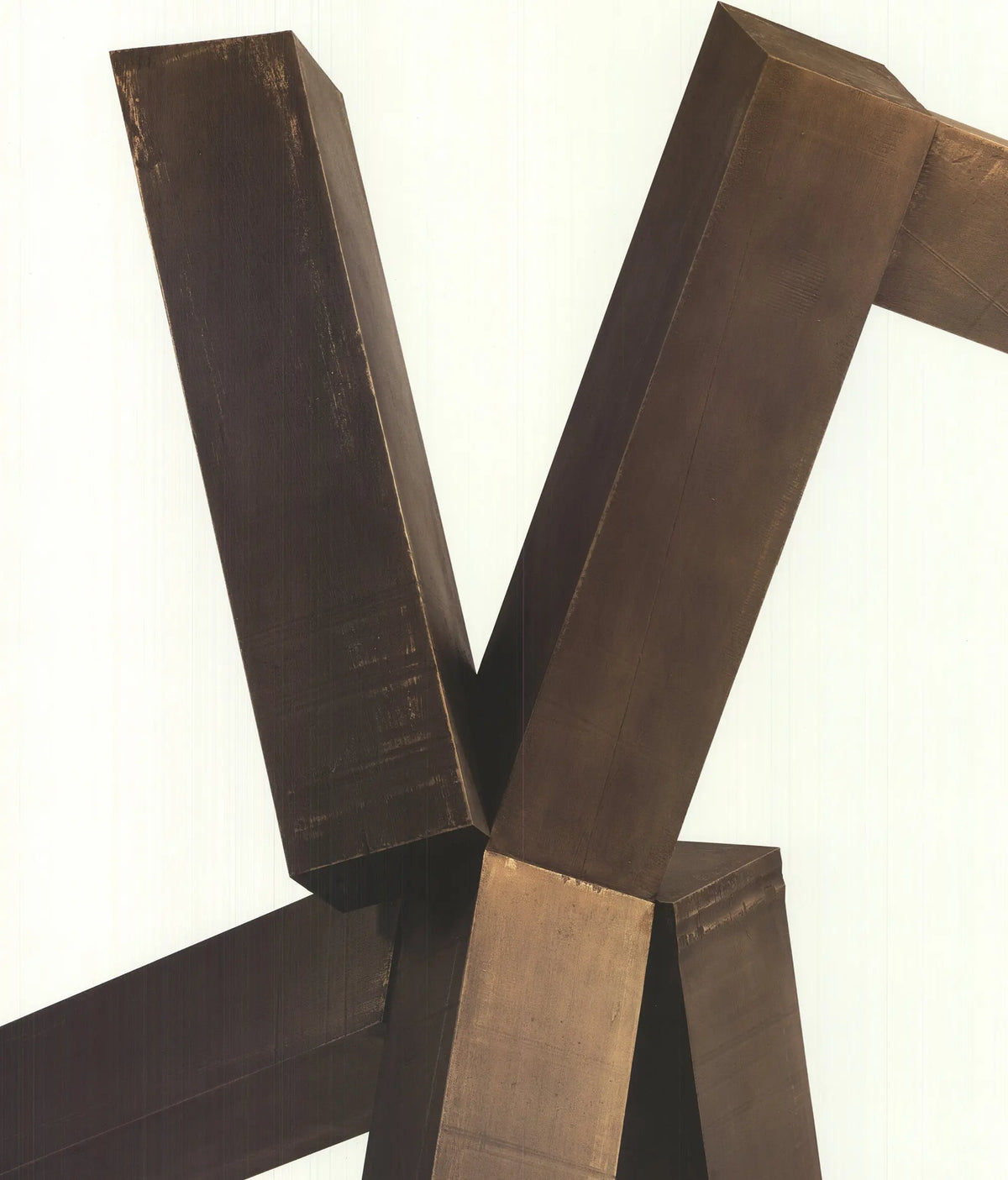 Joel Shapiro Untitled 1995 original exhibition offset lithograph art poster featuring abstract sculpture imagery.
