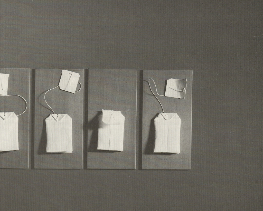 Jud Nelson Holos 1977 minimalist sculpture exhibition poster lithograph featuring abstract design and simple geometric shapes.