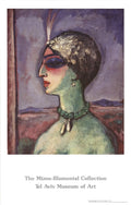 Kees van Dongen Princess of Babylon exhibition art poster print featuring vibrant portrait of a woman with bold colors and expressive style.