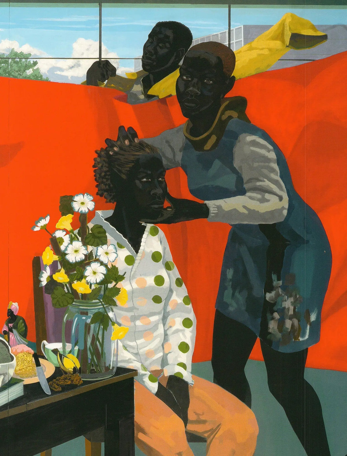 Kerry James Marshall Mastry 2016 offset lithograph poster featuring artwork displayed at the Metropolitan Museum of Art.