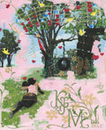 Kerry James Marshall Vignette #14 La La La art print featuring vibrant abstract imagery and bold colors on high-quality paper.
