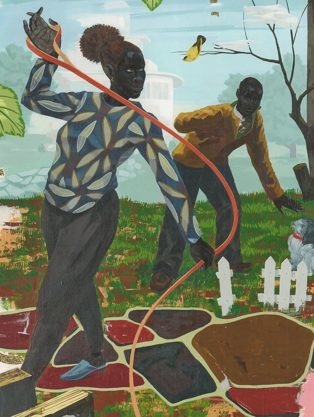 Kerry James Marshall Vignette #15 Royal Academy print in archival inkjet, showcasing a vibrant, detailed artwork by Kerry James Marshall.