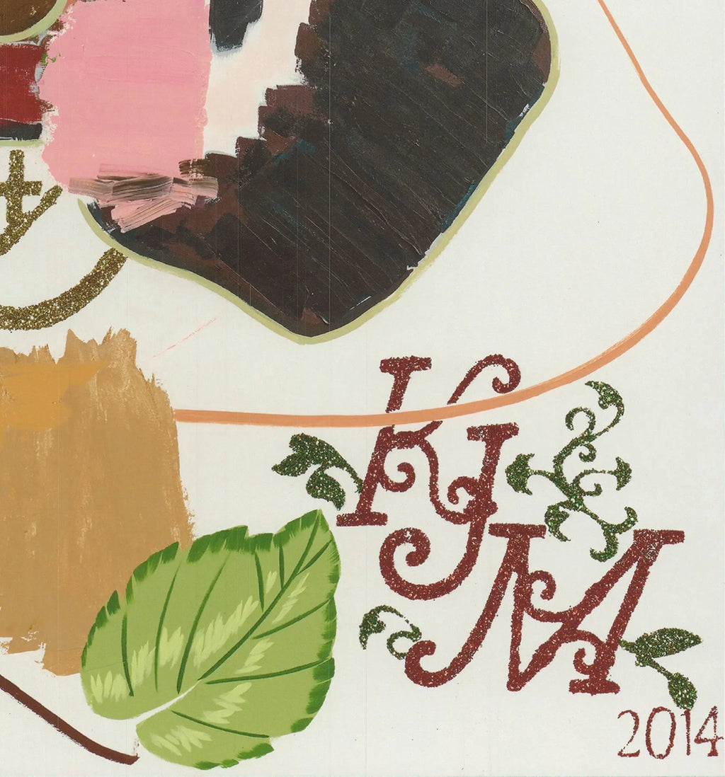 Kerry James Marshall Vignette #15 archival inkjet print showcasing detailed artwork with vibrant colors and intricate design.