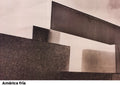 Leo Matiz Abstracto 2014 offset lithograph art print, exhibition poster featuring vibrant abstract artwork by Leo Matiz.