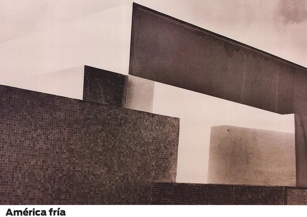 Leo Matiz Abstracto 2014 offset lithograph art print, exhibition poster featuring vibrant abstract artwork by Leo Matiz.