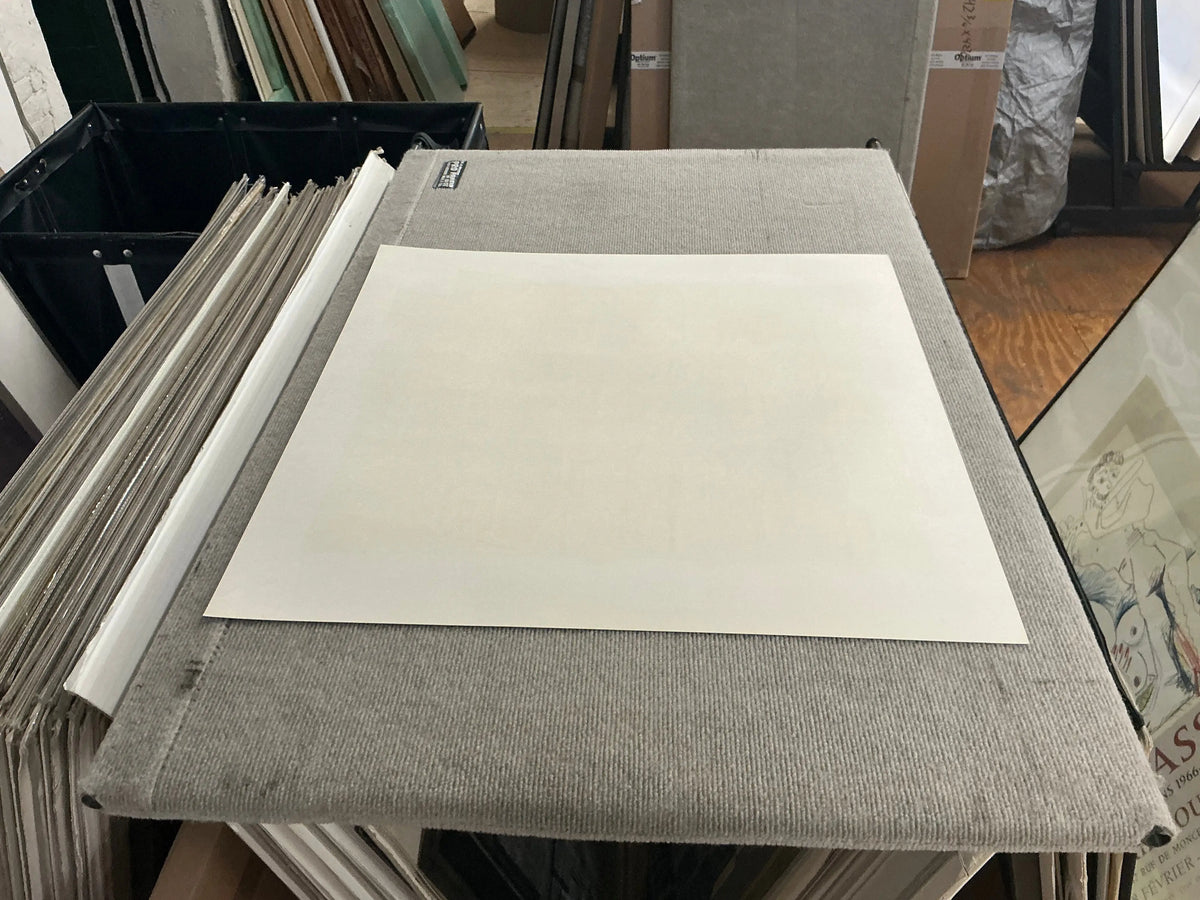 Louise Nevelson Gold Dust and Shadows 1977 foil print poster featuring abstract artwork in gold tones.