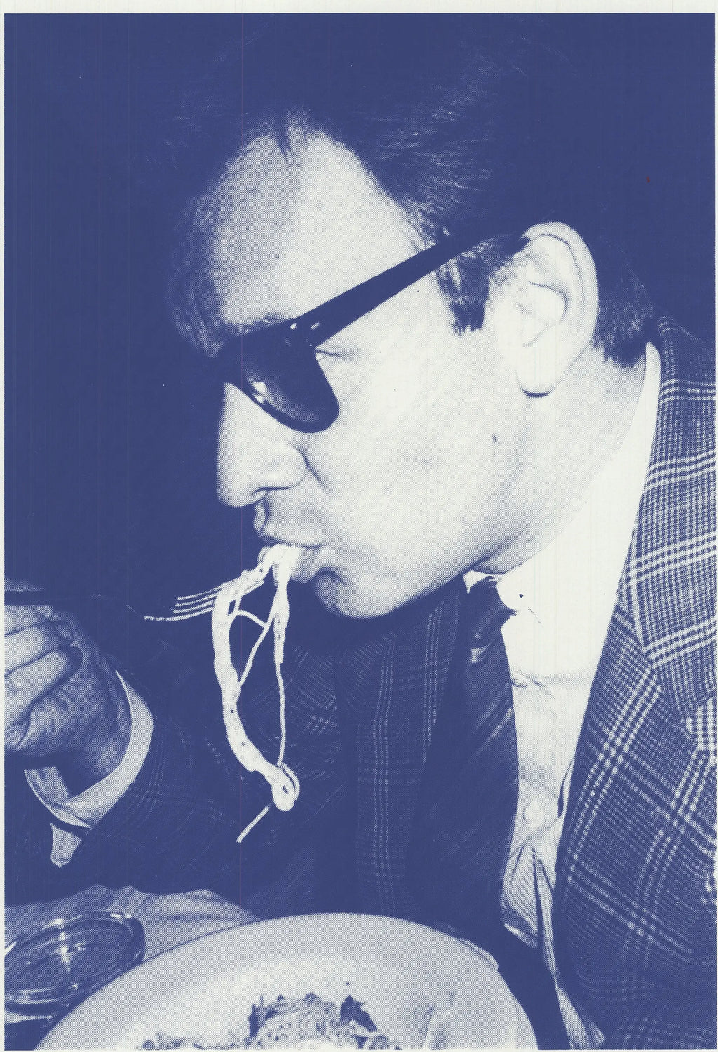 Martin Kippenberger 1985 Selling America original exhibition lithograph poster showing bold artwork and vibrant colors.