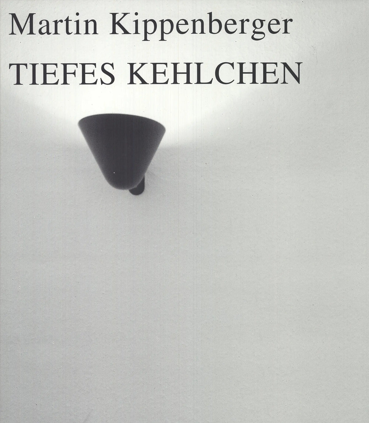 Martin Kippenberger Deep Throat 1991 original lithograph art poster showing bold, abstract artwork from the exhibition.