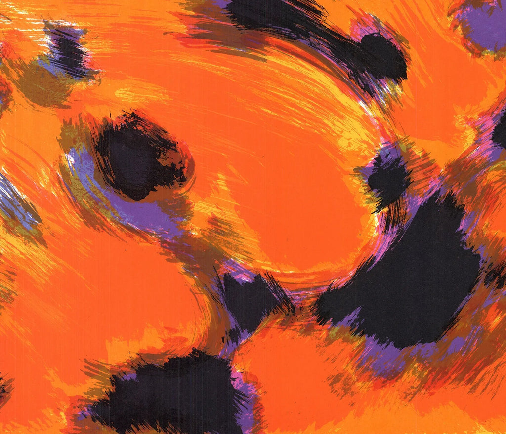 Lithograph poster print by Maurice-Elie Sarthou from the 1976 Galerie Vasse exhibition, showcasing abstract artwork.