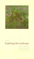 Original Neil Welliver Stump 1975 exhibition poster, offset lithograph artwork showcasing natural landscape themes.