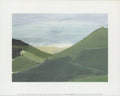Nicolas De Stael Cap Gris-Nez 2002 coastal landscape offset lithograph print showcasing vibrant colors and abstract shoreline scene.