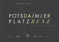Nicolaus Ott Potsdamer Platz Benz Competition 1992 exhibition poster featuring vibrant artwork and bold typography.