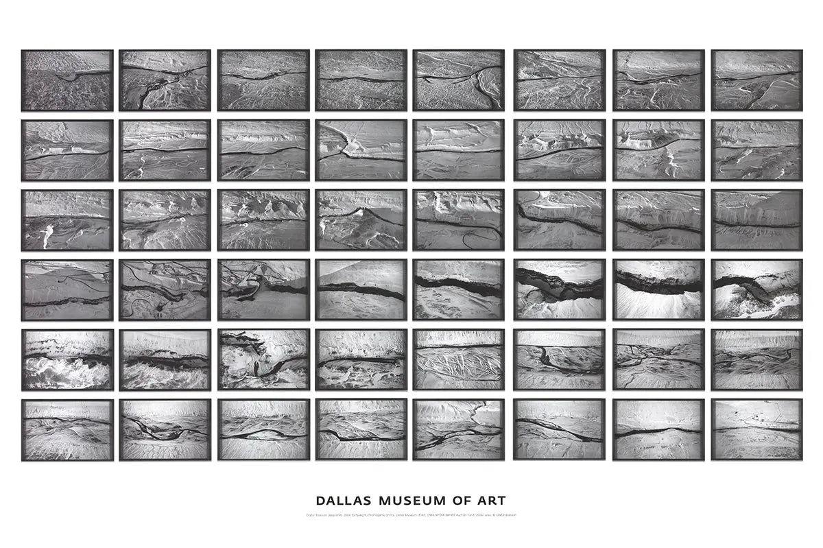 Olafur Eliasson Jokla Series 2006 offset lithograph exhibition art poster showcasing abstract design by the artist.