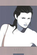 Patrick Nagel commemorative 14 original 1986 serigraph art poster print, featuring Nagel's distinctive 1980s graphic style.
