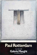 Paul Rotterdam Galerie Maeght 1982 original abstract offset lithograph poster showcasing modern art design.