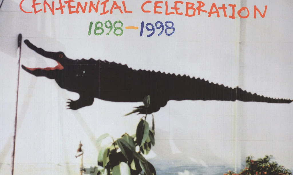 Rauschenberg Robert Centennial Celebration 1998 offset lithograph exhibition poster featuring artwork by artist Robert Rauschenberg.