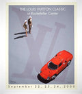 Razzia Louis Vuitton Classic Rockefeller Center 2000 Ferrari art poster featuring Rockefeller Center and Ferrari imagery.