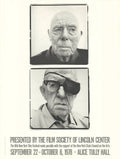 Richard Avedon 16th New York Film Festival 1978 exhibition poster featuring his photographic artwork